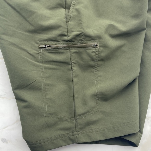 ADIDAS RIPSTOP GOLF SHORT SIZE 36 OLIVE - Picture 6 of 13